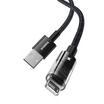 USB auf Lightning Verbindungskabel Baseus P10373003111-01 Schwarz 2 m