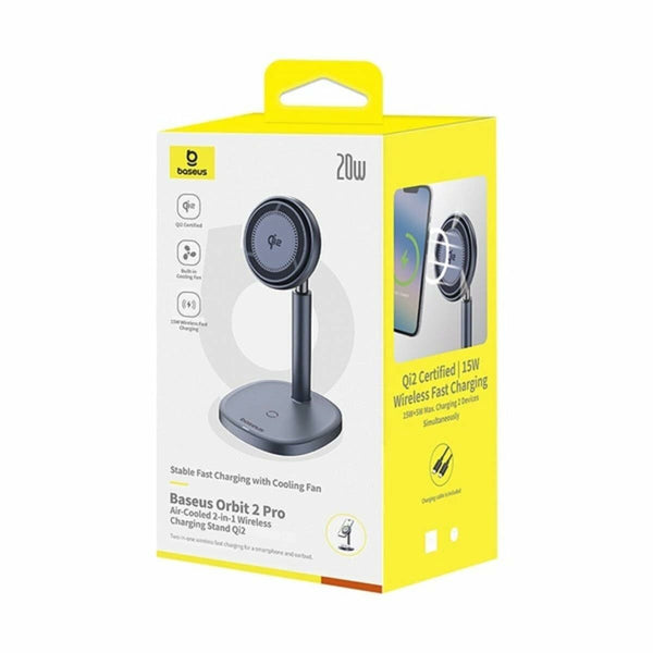 Kabelloses Ladegerät mit Handyhalterung Baseus P10273500813-00