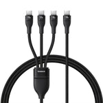 USB-C zu USB-C-Kabel Baseus P10377503111-00 Schwarz 1,5 m