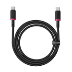 USB-C zu USB-C-Kabel Baseus P10377803U01-01 Schwarz Rot 1 m
