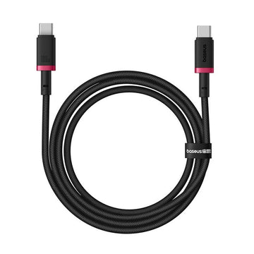 USB-C zu USB-C-Kabel Baseus P10377803U01-01 Schwarz Rot 1 m