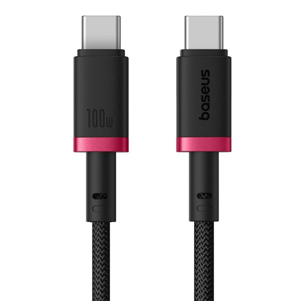 USB-C zu USB-C-Kabel Baseus P10377803U01-01 Schwarz Rot 1 m