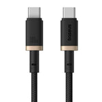 USB-C zu USB-C-Kabel Baseus P10377803U01-00 Schwarz Gold 1 m