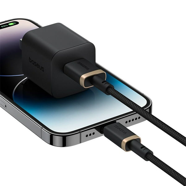 USB auf Lightning Verbindungskabel Baseus P10377801U01-00 Schwarz Gold 1 m