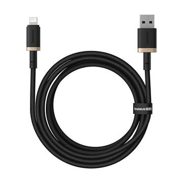 USB auf Lightning Verbindungskabel Baseus P10377801U01-02 Schwarz Gold 2 m