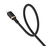 USB auf Lightning Verbindungskabel Baseus P10377801U01-02 Schwarz Gold 2 m