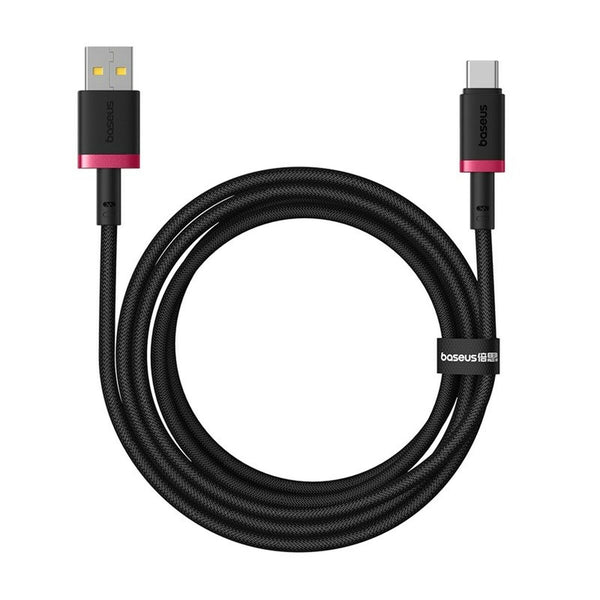 USB A zu USB-C-Kabel Baseus P10377802U01-03 Schwarz Rot 2 m