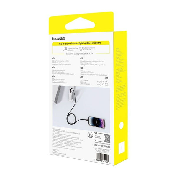 USB-C auf Lightning Verbindungskabel Baseus P10377800U01-03 Schwarz Rot 2 m