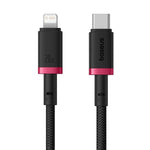 USB-C auf Lightning Verbindungskabel Baseus P10377800U01-03 Schwarz Rot 2 m