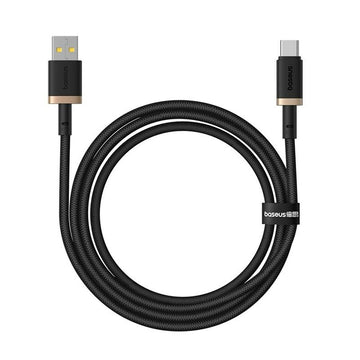 USB A zu USB-C-Kabel Baseus P10377802U01-00 Schwarz Gold 1 m