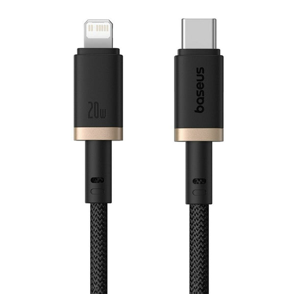 USB-C auf Lightning Verbindungskabel Baseus P10377800U01-02 Schwarz Gold 2 m