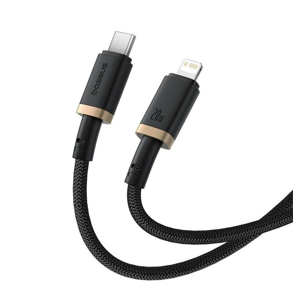 USB-C auf Lightning Verbindungskabel Baseus P10377800U01-00 Schwarz Gold 1 m