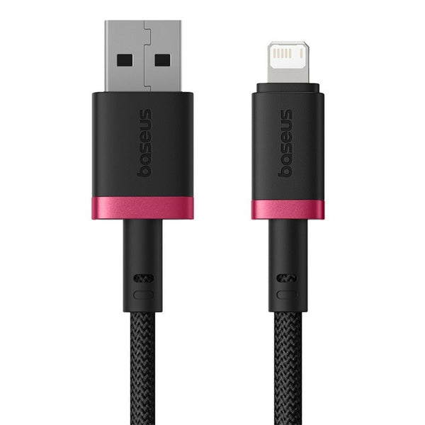 USB auf Lightning Verbindungskabel Baseus P10377801U01-01 Schwarz Rot 1 m