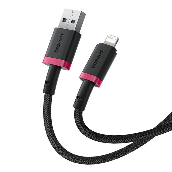 USB auf Lightning Verbindungskabel Baseus P10377801U01-01 Schwarz Rot 1 m