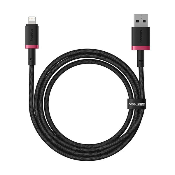USB auf Lightning Verbindungskabel Baseus P10377801U01-01 Schwarz Rot 1 m
