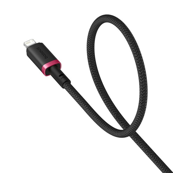 USB auf Lightning Verbindungskabel Baseus P10377801U01-01 Schwarz Rot 1 m