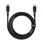 USB-C zu USB-C-Kabel Baseus P10377803U01-03 Schwarz Rot 2 m