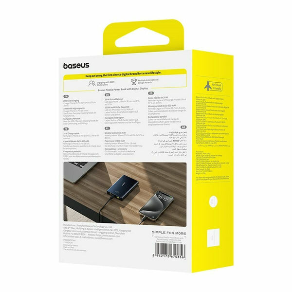 Powerbank Baseus P10076801123-00 Schwarz 10000 mAh