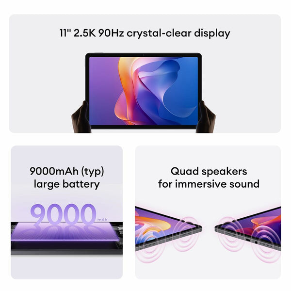 Tablet Xiaomi 25040RP0AG 11" Octa Core 4 GB RAM 128 GB Grau