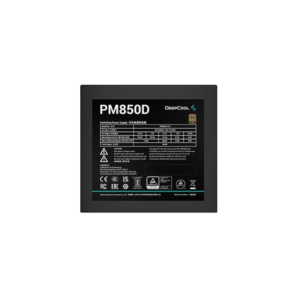 Stromquelle DEEPCOOL R-PM850D-FA0B-EU ATX 850 W 110 W 80 Plus Gold