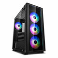 ATX Semi-Tower Gehäuse DEEPCOOL DP-ATX-MATREXX50-AR-4F-NE Schwarz Bunt