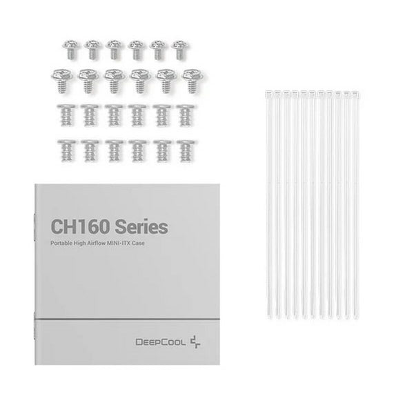 ATX Semi-Tower Gehäuse DEEPCOOL R-CH160-WHNMIO-G-1 Weiß