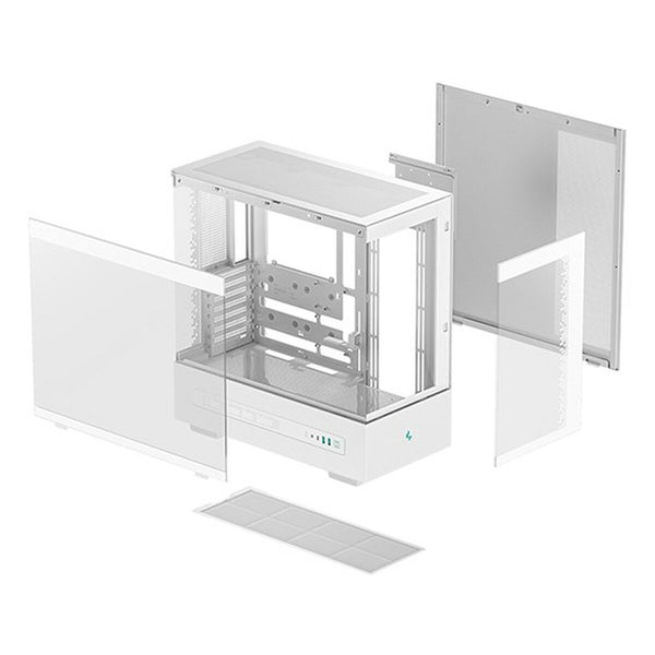 ATX Semi-Tower Gehäuse DEEPCOOL R-CH690-WHNNA0D-G-1 Weiß