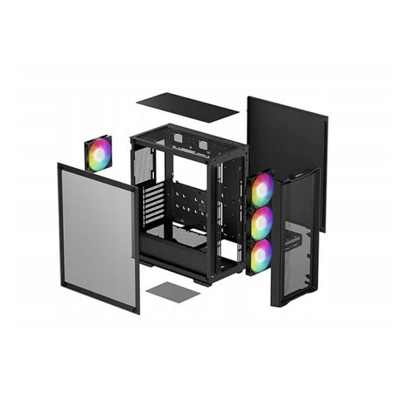 ATX Semi-Tower Gehäuse DEEPCOOL R-CC560-BKAMA4-G-2 Schwarz Bunt