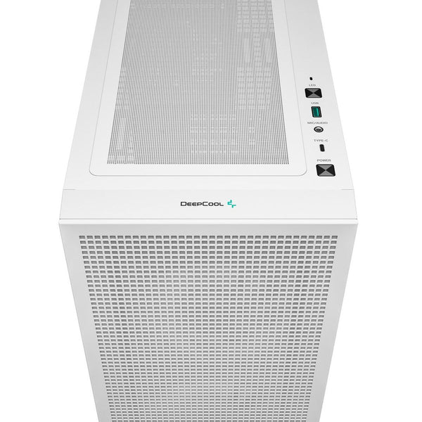 ATX Semi-Tower Gehäuse DEEPCOOL R-CH360-WHAPE3-G-1 Weiß Bunt