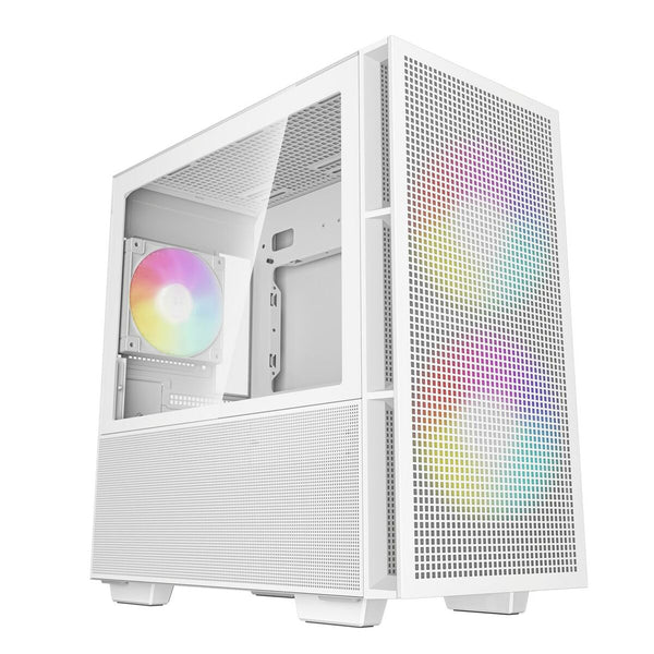 ATX Semi-Tower Gehäuse DEEPCOOL R-CH360-WHAPE3-G-1 Weiß Bunt