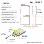 Batterie 3,7 V