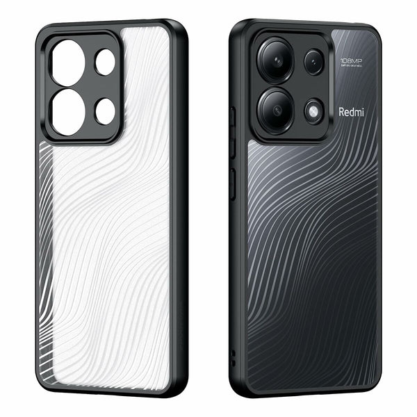 Handyhülle Dux Ducis Xiaomi Redmi Note 13 4G Schwarz Durchsichtig