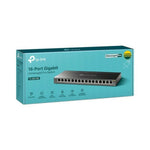 Schalter für das Büronetz TP-Link TL-SG116E RJ45 32 Gbps Schwarz