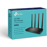 Router TP-Link Archer C6U Schwarz USB USB 2.0 RJ45 Ethernet LAN Wi-Fi 5 GHz