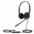 Kopfhörer mit Mikrofon Yealink UH34 LITE DUAL TEAMS Schwarz