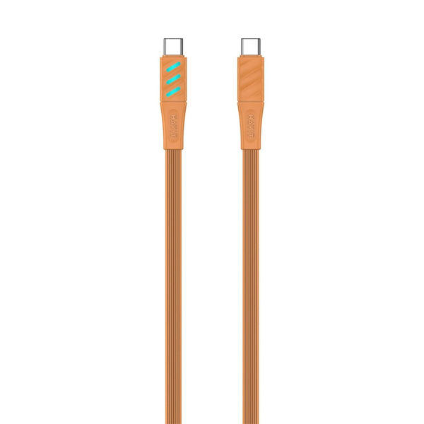 USB-C zu USB-C-Kabel Havit CB6254 Orange 1 m
