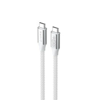 USB-C zu USB-C-Kabel Havit CB6290 Weiß Grau 1 m