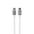 USB-C zu USB-C-Kabel Havit CB6290 Weiß Grau 1 m