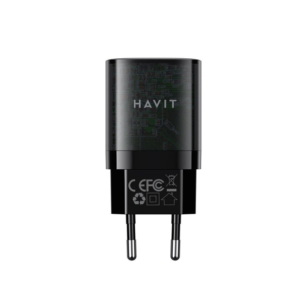 Wandladegerät Havit UC303 EU Schwarz 30 W