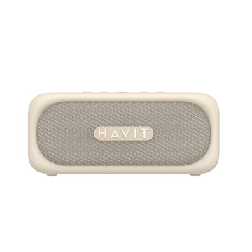 Tragbare Bluetooth-Lautsprecher Havit SK905BT beige Beige