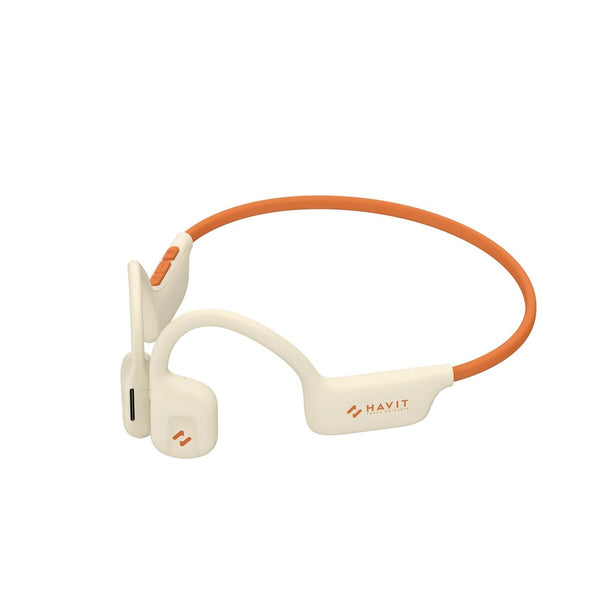 Sport-Kopfhörer mit offenem Ohr Havit E510BT(Freego1 Air) Beige Orange