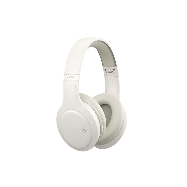 Bluetooth-Kopfbügelkopfhörer Havit H633BT Beige