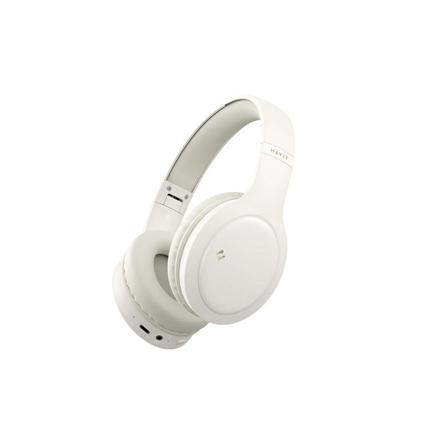 Bluetooth-Kopfbügelkopfhörer Havit H633BT Beige