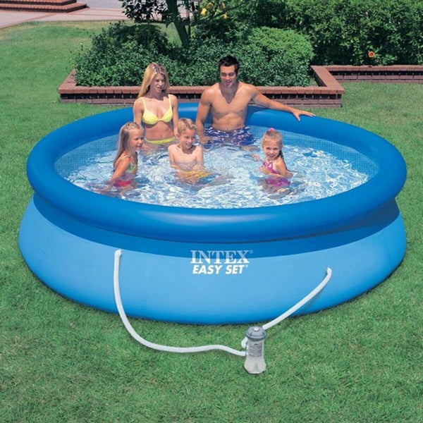 Aufblasbarer Pool EASY SET Intex 28132NP 366 x 76 x 366 cm 2006 l/h