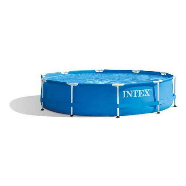 Schwimmbad Abnehmbar Intex Blau KIT 4485 L (ø 305 x 76 cm)