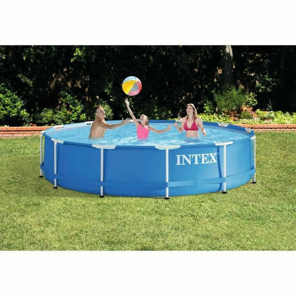 Schwimmbad Abnehmbar Intex 6503 L 366 x 76 x 366 cm