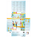 Aufblasbares Volleyballnetz Intex 751 (239 x 64 x 91 cm)