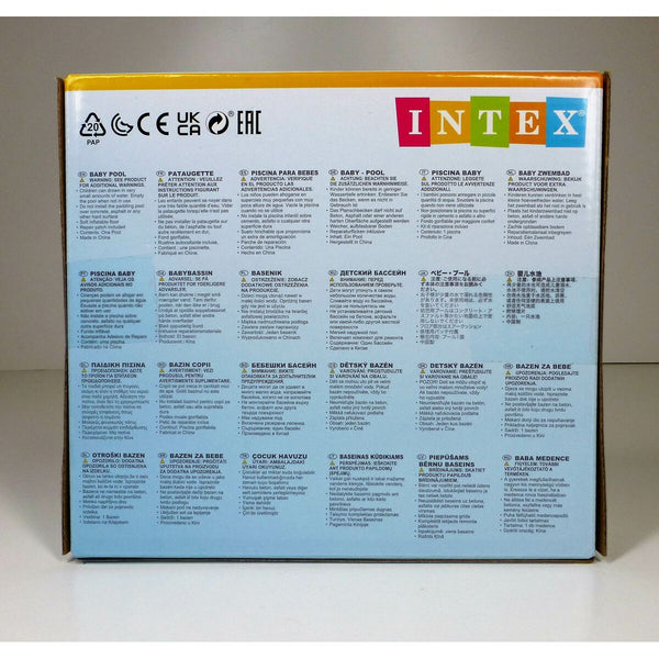 Aufblasbarer Pool Intex 57106EP-OK (61 x 22 cm) tiere 100 % PVC 61 x 22 cm