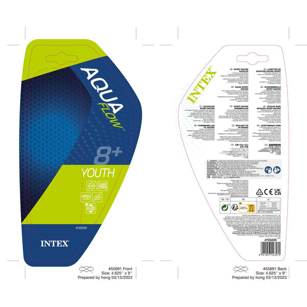 Schwimmbrille Intex + 8 Jahre Anti-Beschlag-System