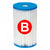 Aufbereitungsanlage für Schwimmbad Intex 28634 360 W 9463 L/H